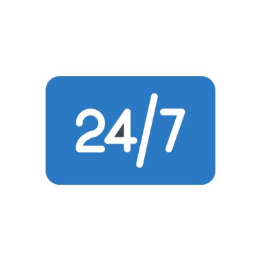 tam zamanlı vektör renk simgesi