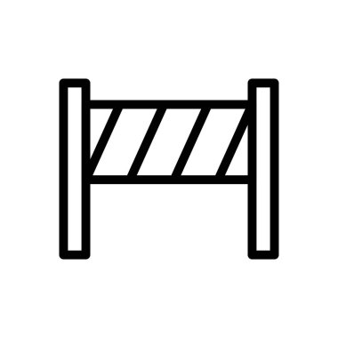 soruşturma vektörü ince çizgi simgesi