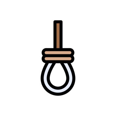 ilmek vektör düz renk simgesi