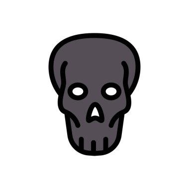 tehlike vektörü düz renk simgesi