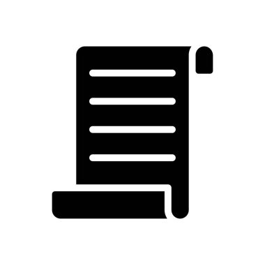 kayıt vektör düz simgesi