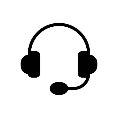 customer care  vector glyph flat icon