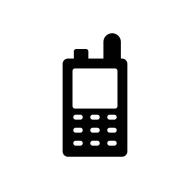 telefon vektörü simgesi düz simgesi