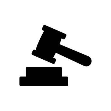 adresvektör düz simgesi