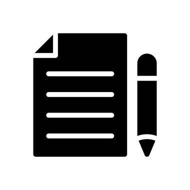 soruşturma vektör düz simgesi