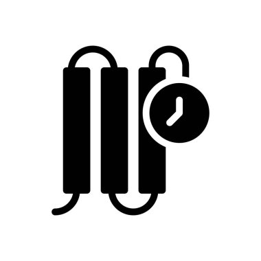 Zamanlayıcı vektör düz simgesi