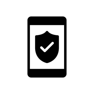 mobil vektör düz simge