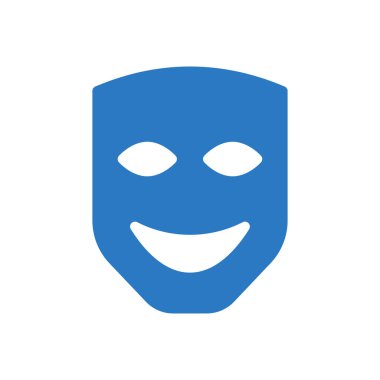 maske vektör renk simgesi