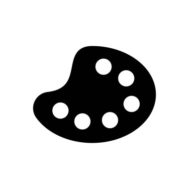 renk vektör düz simgesi