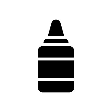 sakız vektörü düz simgesi