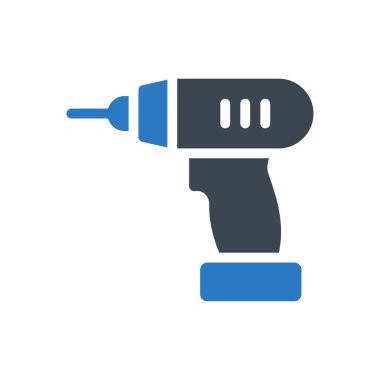 makine vektör renk simgesi