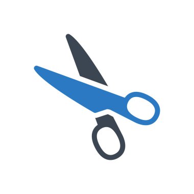 vektör kabartma renk simgesini kes