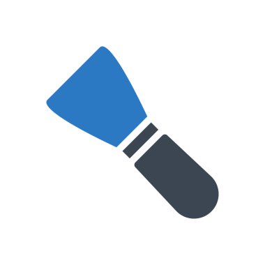 Bahçe vektörü kabartma renk simgesi