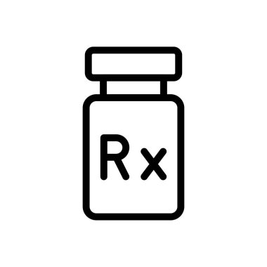 doz vektörü ince çizgi simgesi