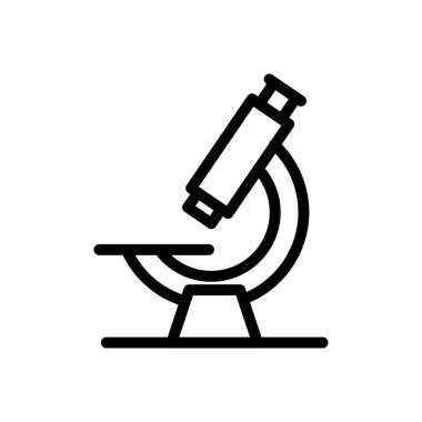 lab vektör ince çizgi simgesi