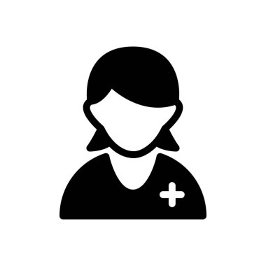 Hasta vektör düz simge