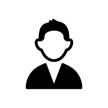 avatar vektör düz simge