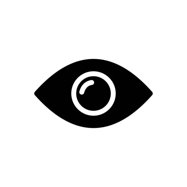 Иконка Глазного Вектора — стоковый вектор