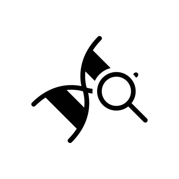 Иконка Векторного Глифа — стоковый вектор