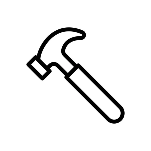 Werkzeuge Vektor Thin Line Symbol — Stockvektor