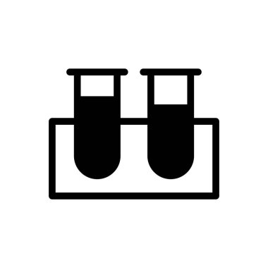 Tüp vektör düz simge