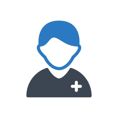 avatar vektör renk simgesi