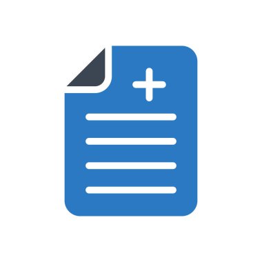 tıbbi vektör renk simgesi