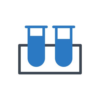 Tüpün vektör renk simgesi