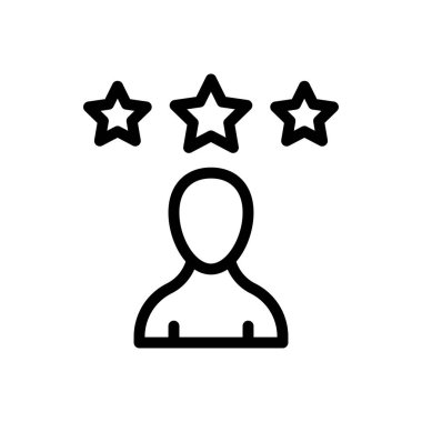 Geri besleme vektörü ince çizgi simgesi