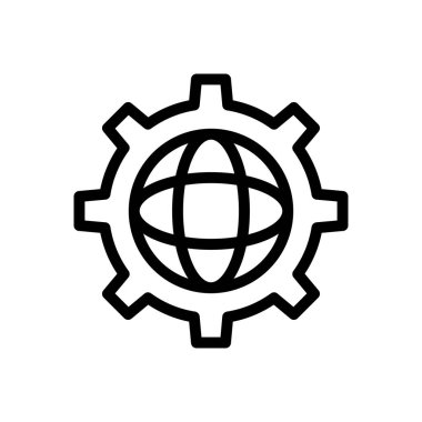 genel vektör ince çizgi simgesi