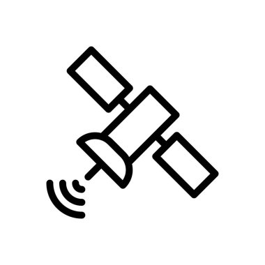 tabak vektörü ince çizgi simgesi