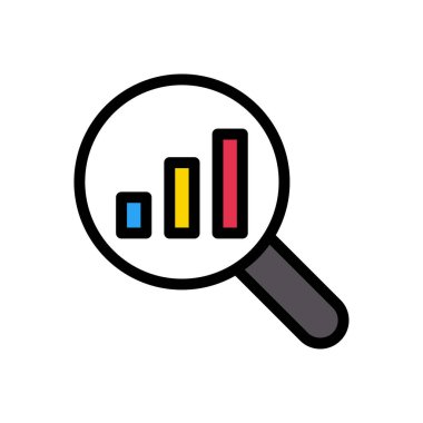 çalışma vektörü düz renk simgesi 