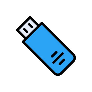 flaş vektör düz renk simgesi 