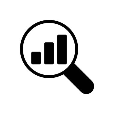 vektör düz simgesini incele