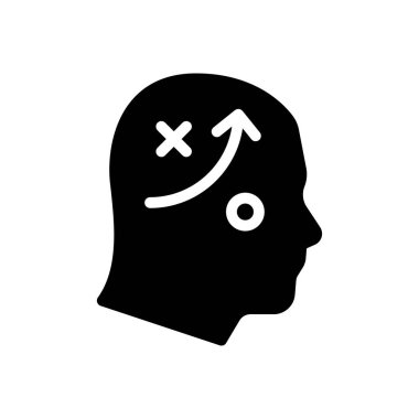 planlama vektörü simgesi düz simgesi