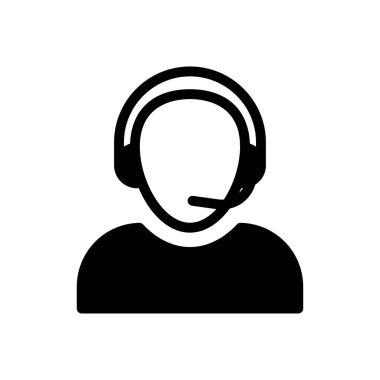 servis vektörü düz simgesi