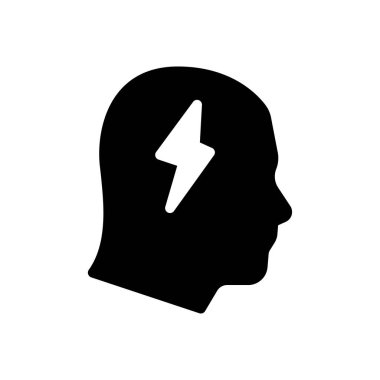 güç vektörü simgesi düz simge