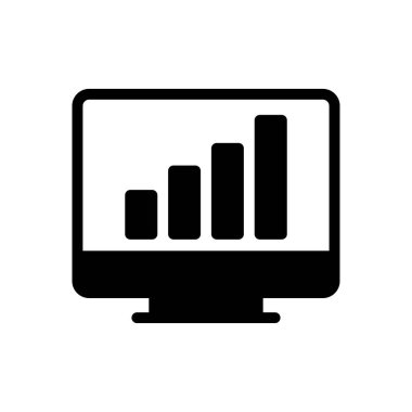 grafik vektör düz simgesi