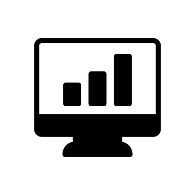 grafik vektör düz simgesi