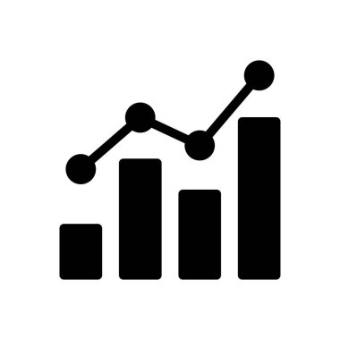 grafik vektör düz simgesi