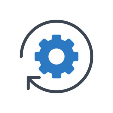 pazarlama vektörü renk simgesi