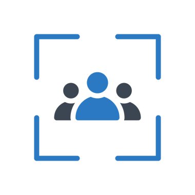 hedef vektör renk simgesi