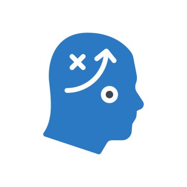 planlama vektörü renk simgesi