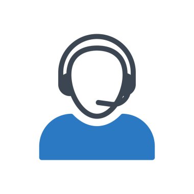 servis vektörü renk simgesi