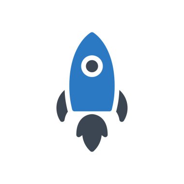 başlangıç vektörü kabartma renk simgesi