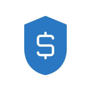 kalkan vektör renk simgesi