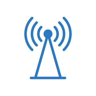 Sinyal vektörü renk simgesi