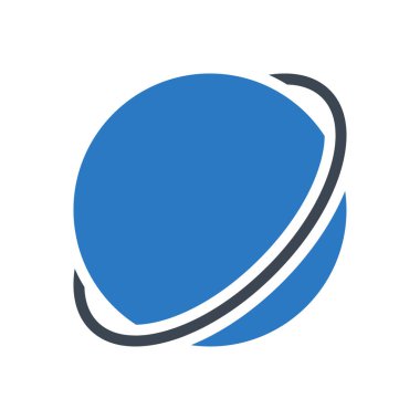  Gezegen vektör renk simgesi