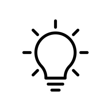 yaratıcı vektör ince çizgi simgesi