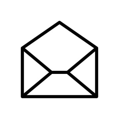 vektör ince çizgi simgesini aç